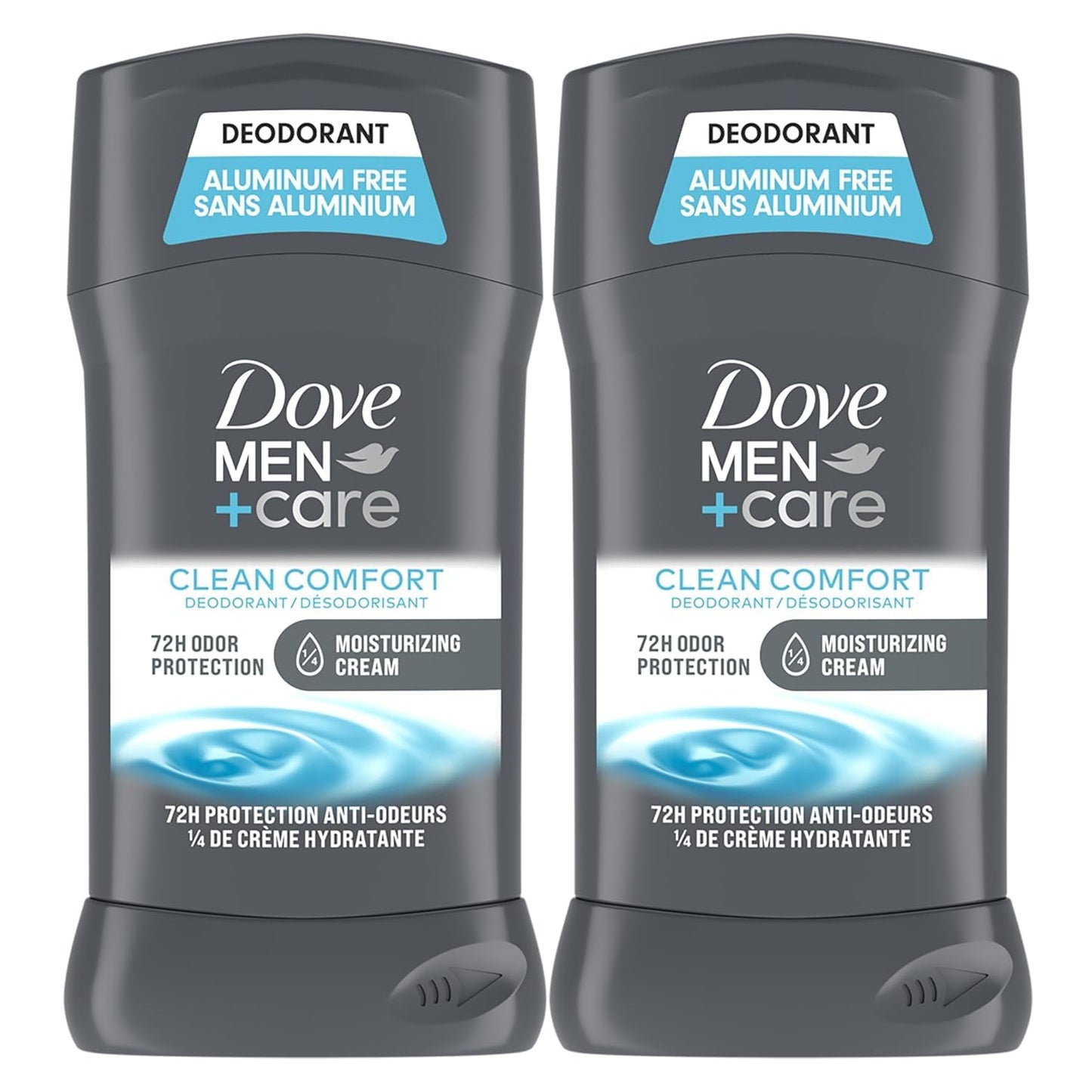 Dove Men+Care Deodorant Clean Comfort - 3 oz, Pack of 2 Beauty and Personal Care Dove