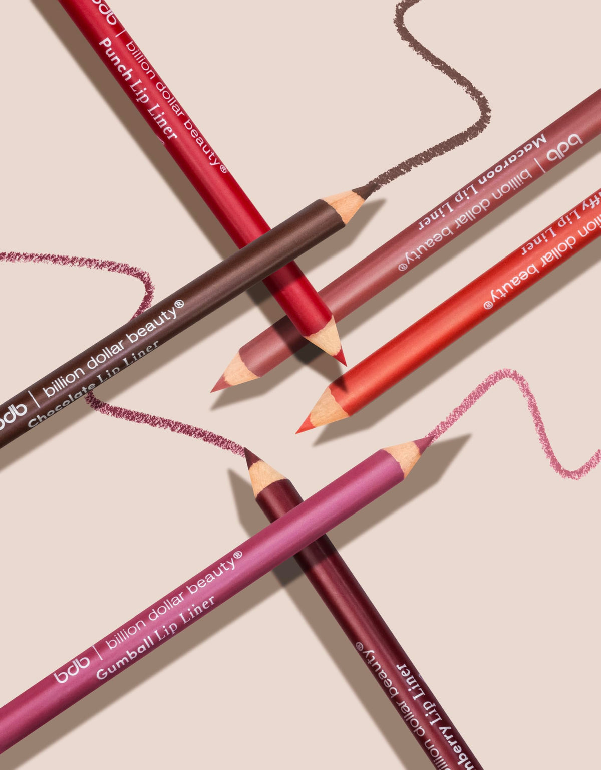 6-Pack Wooden Lip Liner