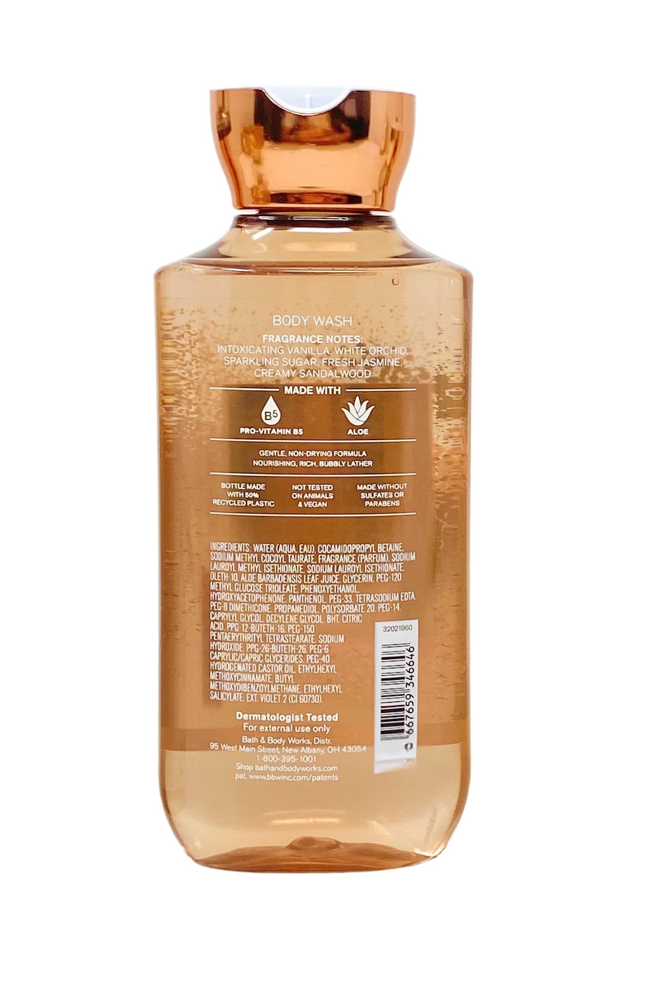 Bath & Body Works Warm Vanilla Sugar - 3 Body Washes with a Perfectly Peeled Bar Soap Beauty & Personal Care Bath & Body Works