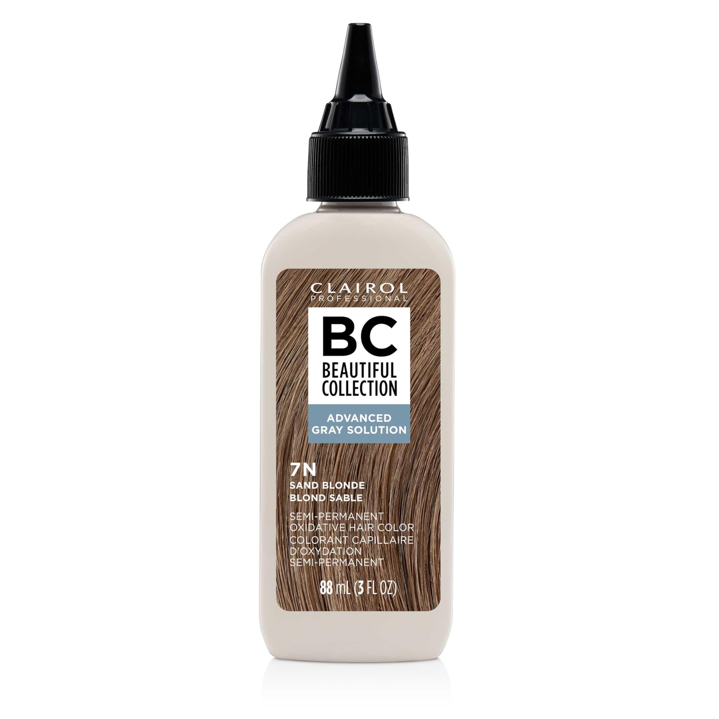 Clairol Professional Beautiful Collection Advanced Gray Solutions, 7N Sand Blonde, 3 oz. Beauty and Personal Care Clairol Professional Default Title
