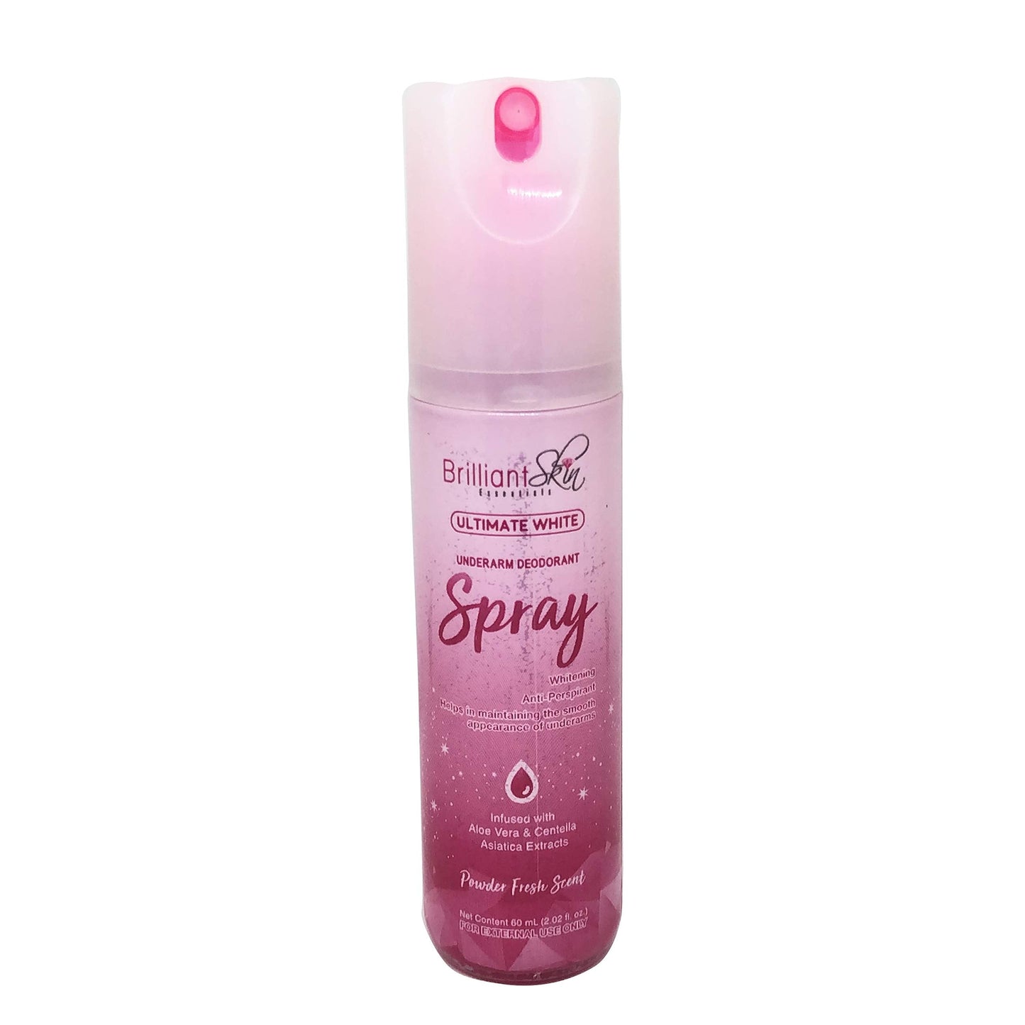 Brilliant Skin Essentials Ultimate White Under Arm Deodorant Spray Beauty and Personal Care BRILLIANT SKIN ESSENTIALS