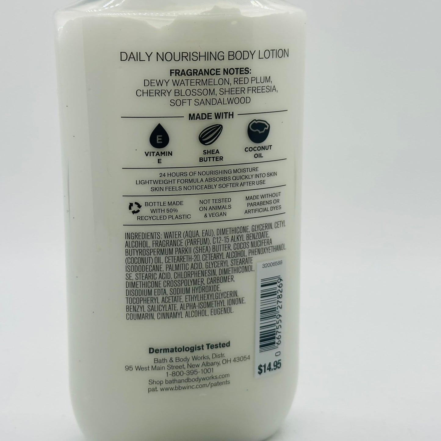 Bath & Body Works Signature Collection Cherry Blossom Body Lotion 8 Fl. Oz. New Packaging Beauty & Personal Care Bath & Body Works