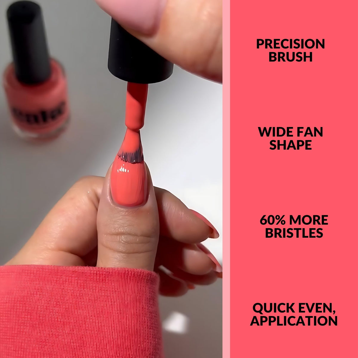 CAKE Nontoxic Nail Polish, Fingernail Strengthener, Nail Strengthener and Growth, Nail Repair for Damaged Nails, Fingernail Polish, Natural Nail