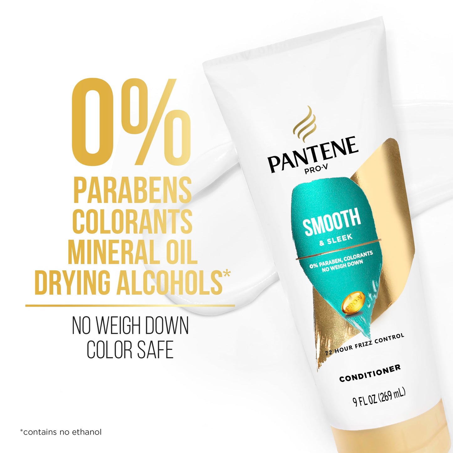 Pantene Pro-V Smooth & Sleek Duo Set Shampoo & Conditioner 12-12.6 Fl Oz Beauty & Personal Care Pantene
