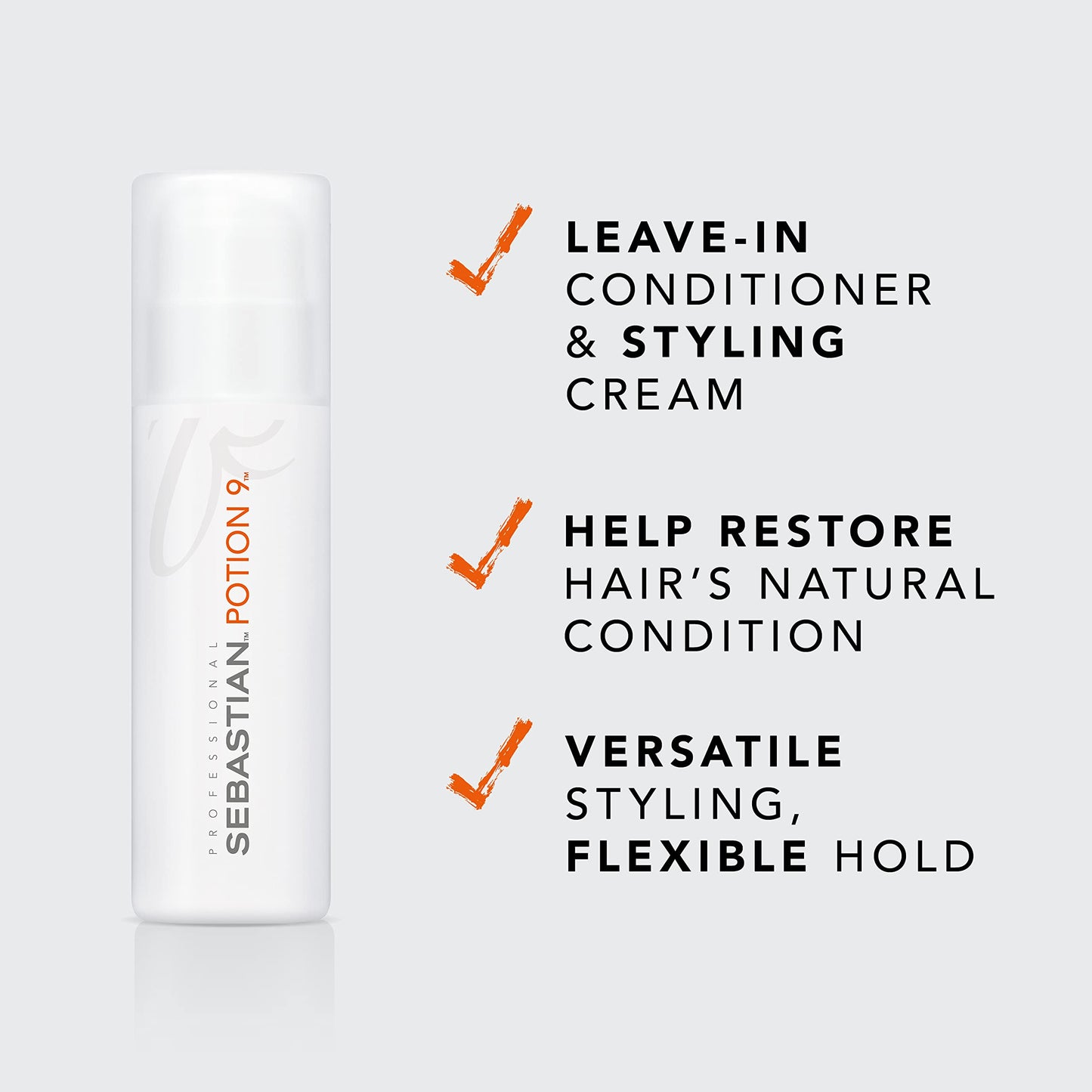 Sebastian Professional Potion 9 Wearable Hairstyling Treatment | Leave-in Conditioner with Flexible Hold | 5.1 fl oz Beauty & Personal Care Sebastian