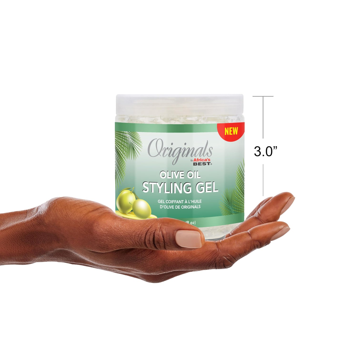 Originals by Africa's Best Olive Oil Styling Gel - for Non-Flaky, Superior Hold and Shine - 9 oz Beauty & Personal Care Originals by Africa's Best