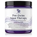 Diva Stuff Pre-Swim Aqua Therapy Chlorine Neutralizing Body Moisturizing Lotion for Swimmers, Protects Skin from Chlorine & Salt Water, 8 oz - Made Beauty & Personal Care Diva Stuff