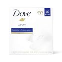 Dove Beauty Bar More Moisturizing than Bar Soap White Effectively Washes Away Bacteria, Nourishes Your Skin 3.75 oz, 10 Bars Beauty & Personal Care Dove