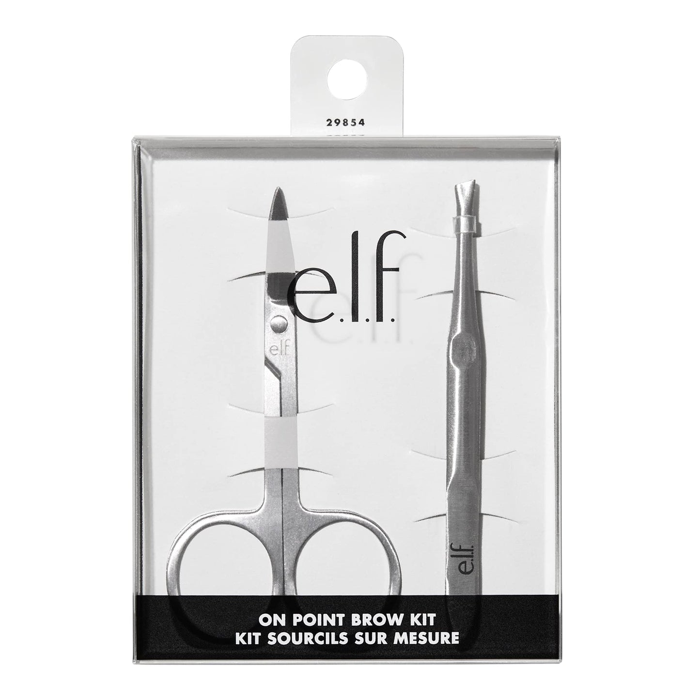 e.l.f. On Point Brow Kit, Duo Of Pro-quality Eyebrow Scissors & Tweezers For Shaping Eyebrows, Great For Precise Shaping, Vegan & Cruelty-Free Beauty & Personal Care e.l.f.
