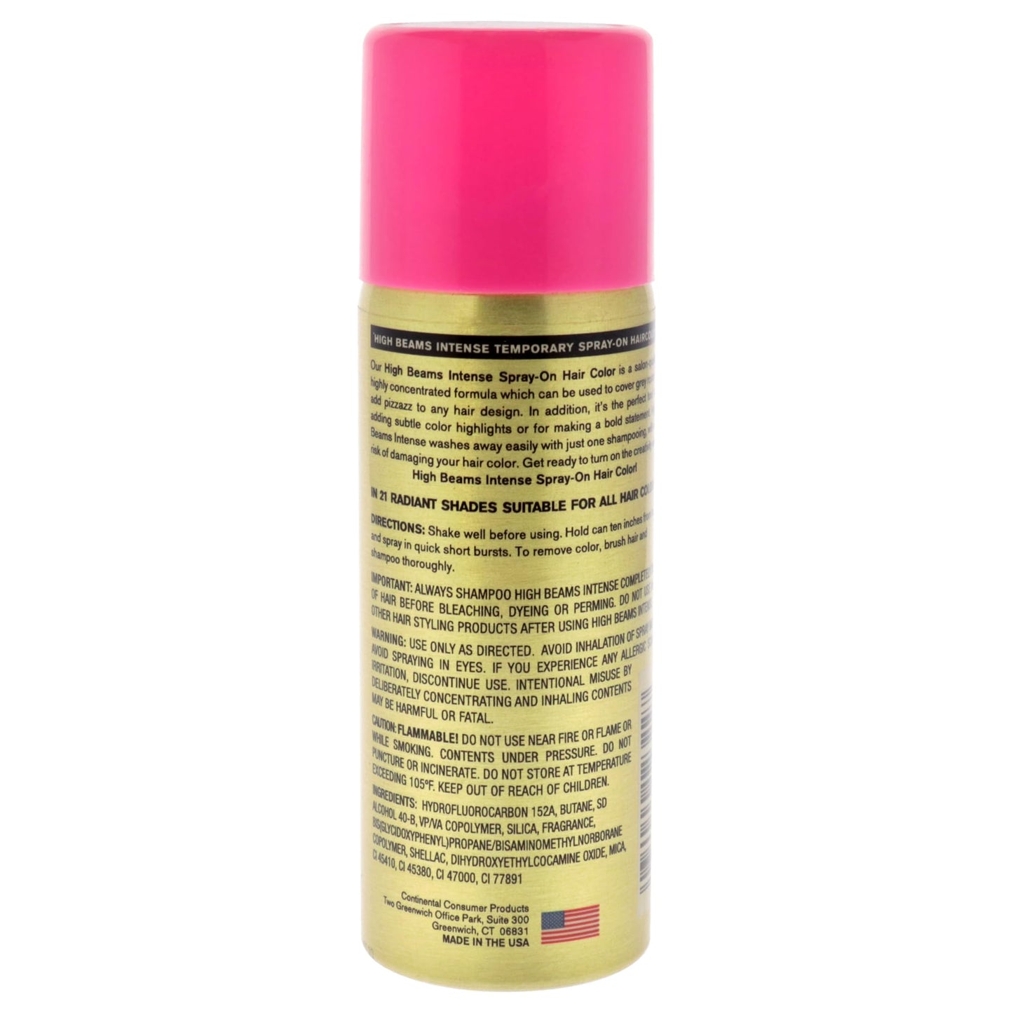 High Beams Intense Temporary Spray-On Hair Color - Popstar Pink 2.7 oz (3 pack) Beauty & Personal Care N'iceshop