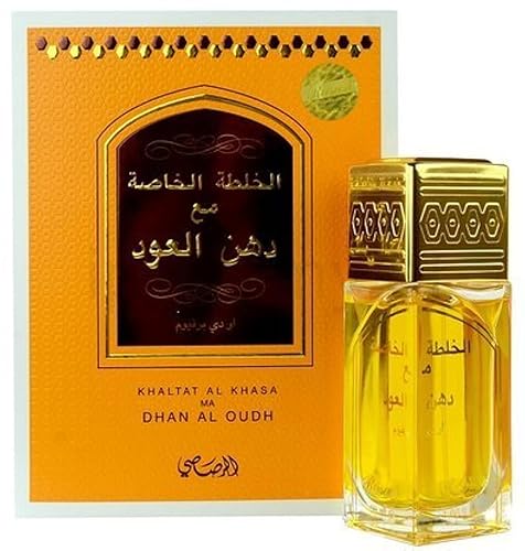 RASASI Khaltat Al Khasa Ma Dhan Al Oudh for Men and Women (Unisex) EDP - Eau De Parfum 50 ML (1.7 oz) | Oriental Perfumery | Long Lasting Perfumes Beauty & Personal Care RASASI