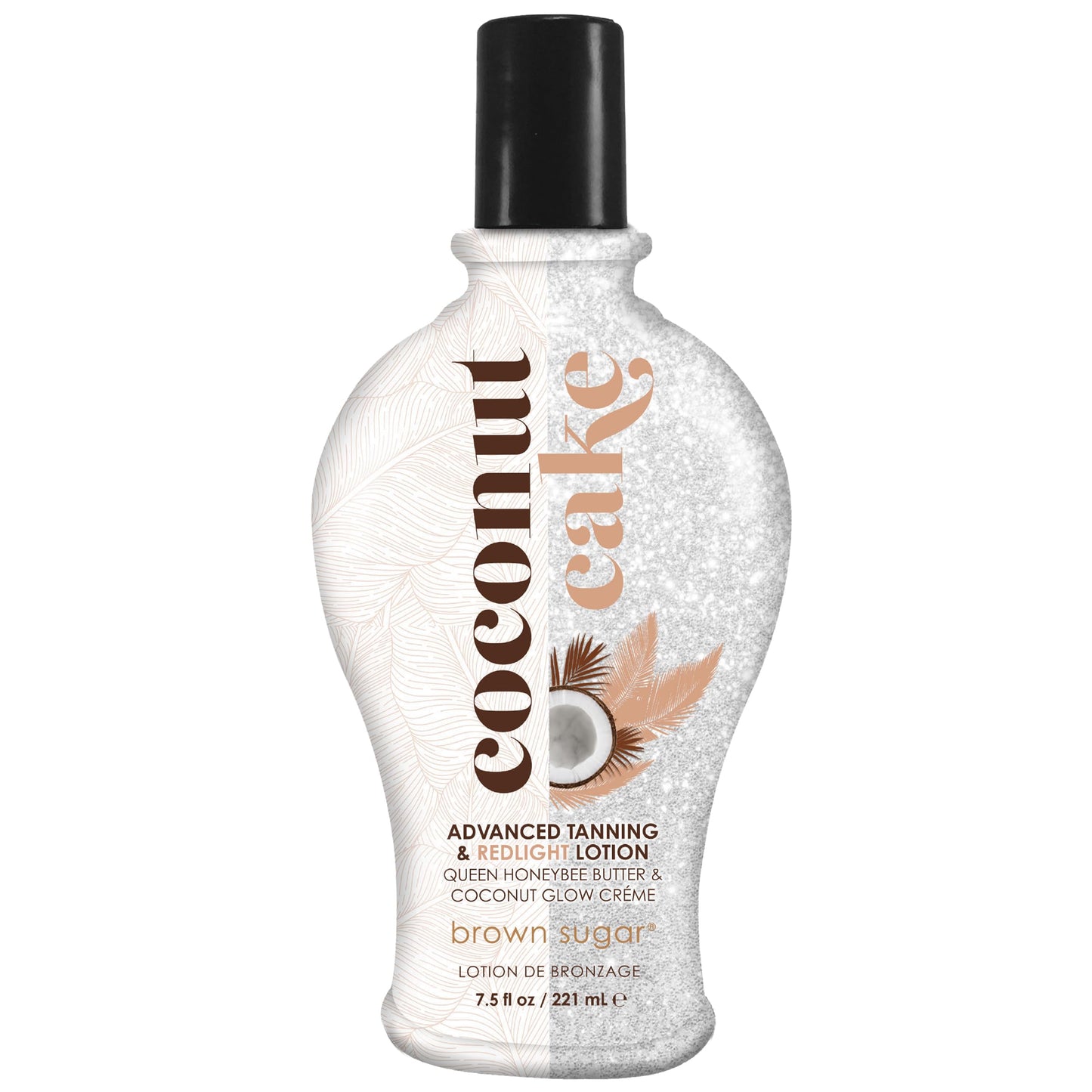 Brown Sugar Coconut Cake Tanning Lotion, Advanced Tanning & Red Light Blend with Royal Honey, Coconut Butter, Collagen & Hyaluronic Acid, 7.5 Fl Oz Beauty & Personal Care Brown Sugar