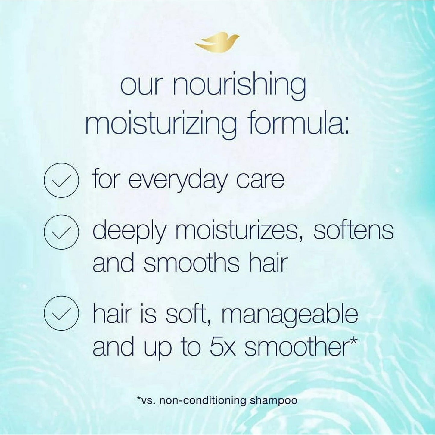 Dove Daily Moisture Shampoo & Conditioner Set - Deep Hydration with Hyaluronic Acid for Smoothing & Revitalizing Dry, Damaged Hair, 18 Oz Ea Beauty & Personal Care Dove