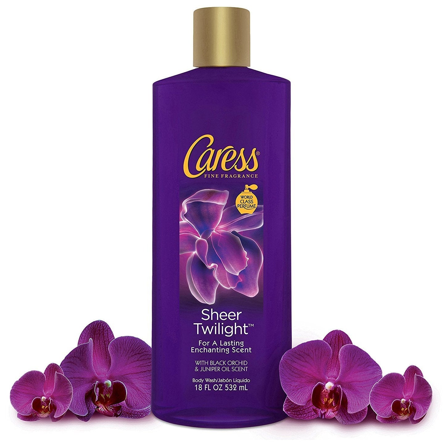CARESS BODY WASH Black Orchid & Patchouli Oil 18.6 Oz, 18 Oz (PPAX1258390) Beauty & Personal Care Caress
