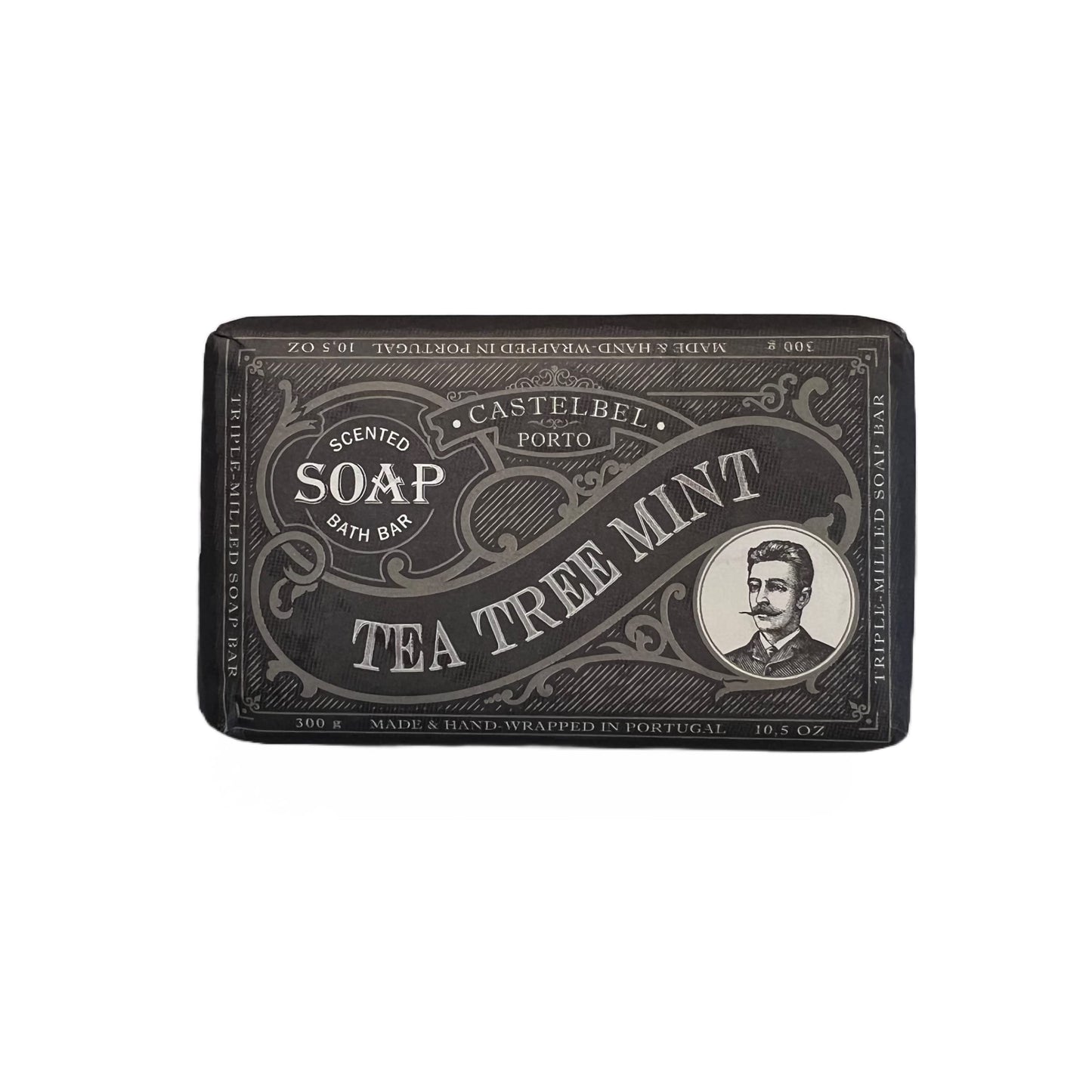Castelbel Tea Tree Mint Soap Bar For Men 10.5 Oz Beauty & Personal Care Castelbel Porto