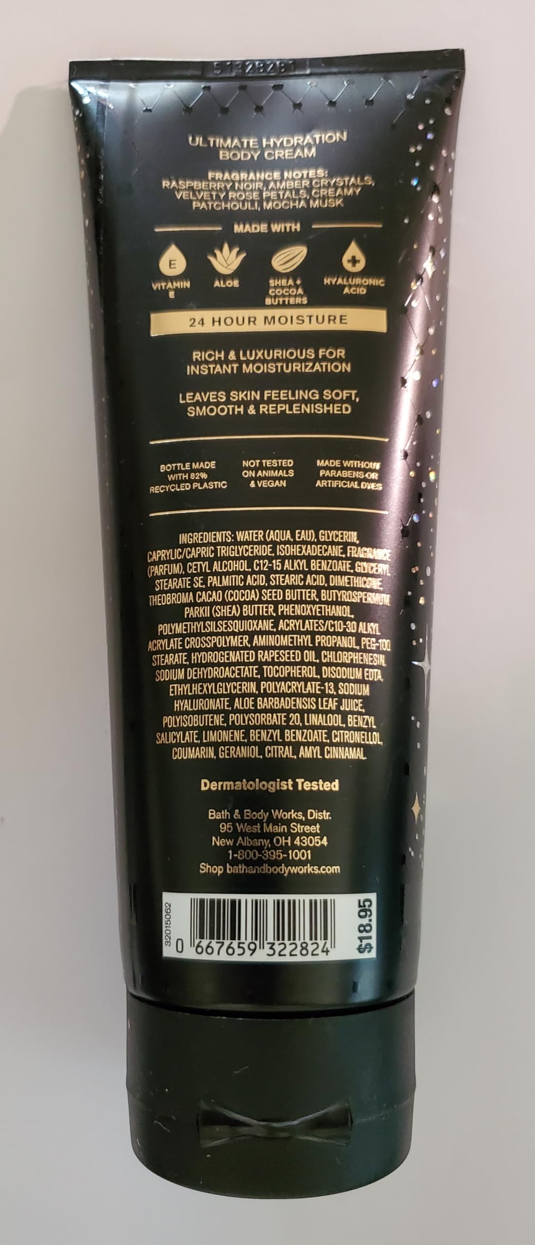 Bath & Body Works Womens Into the Night Ultimate Hydration Body Cream 8 Ounces Pack of 2 Beauty & Personal Care Bath & Body Works