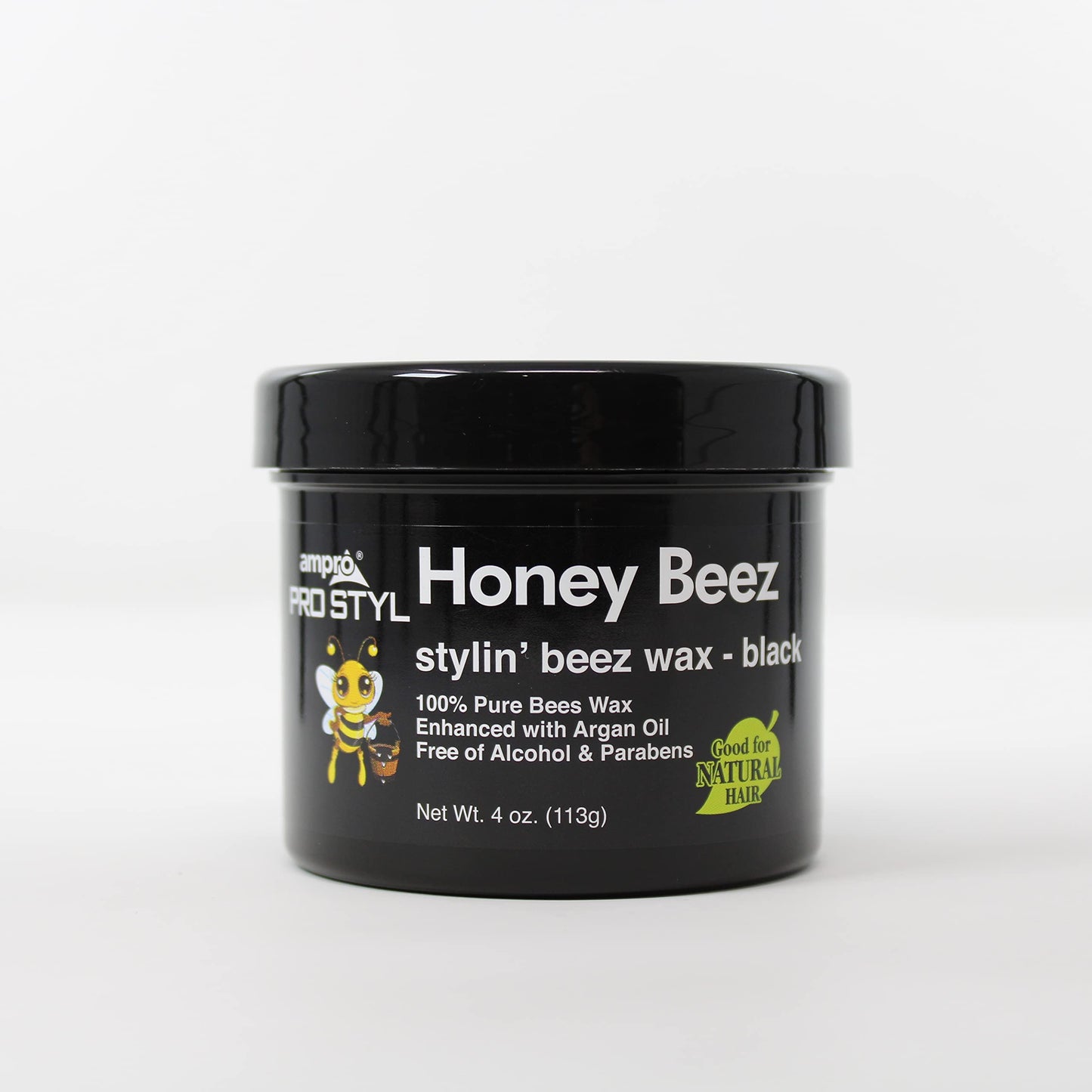 AmPro Honey Beez Wax 4oz- Black Beauty & Personal Care AmPro