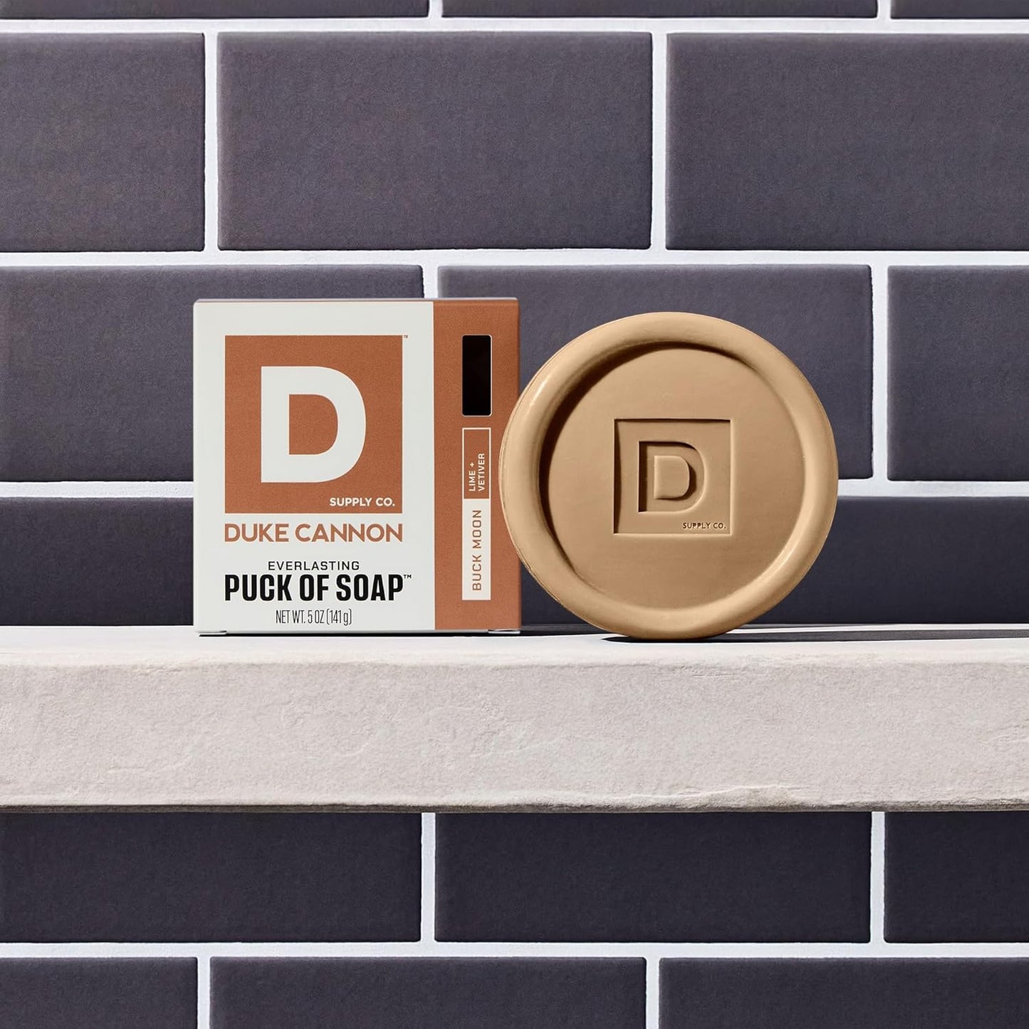 Duke Cannon Supply Co. Bar Soap Puck - Men's Rounded Bar Soap with Masculine Scents - Disc-Shaped Mens Soap - Hydrating & Deep Cleaning - All Skin Beauty & Personal Care Duke Cannon Supply Co.