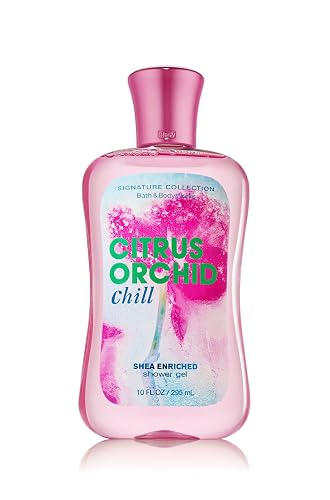 Citrus Orchid Chill Shea Enriched Shower Gel 10 Fl Oz Bath and Body Works Beauty & Personal Care Bath & Body Works