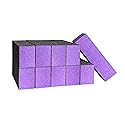 HeeYaa 10 Pcs Nail Buffer Sanding Block Polisher Buffing File 100/180 Grit 3 Sides Nail Files Art Pedicure Manicure File(Black Purple) Beauty & Personal Care HeeYaa