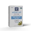 Kiss My Face Olive Oil Fragrance Free Bar Soap - Moisturizing Bar Soap - Cruelty Free Vegan Soap - Palm Oil Free - 4 oz Per Bar, 1 Pack (Packaging May Beauty & Personal Care Kiss My Face