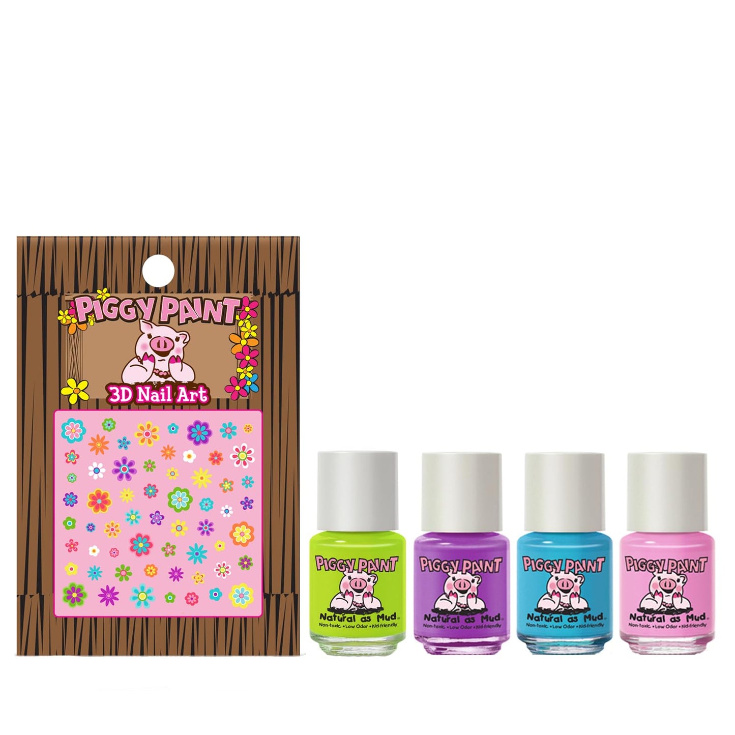 PIGGY PAINT 100% Non-toxic Girls Nail Polish - Safe, Chemical Free Low Odor for Kids, Funny Bunny Beauty & Personal Care Piggy Paint