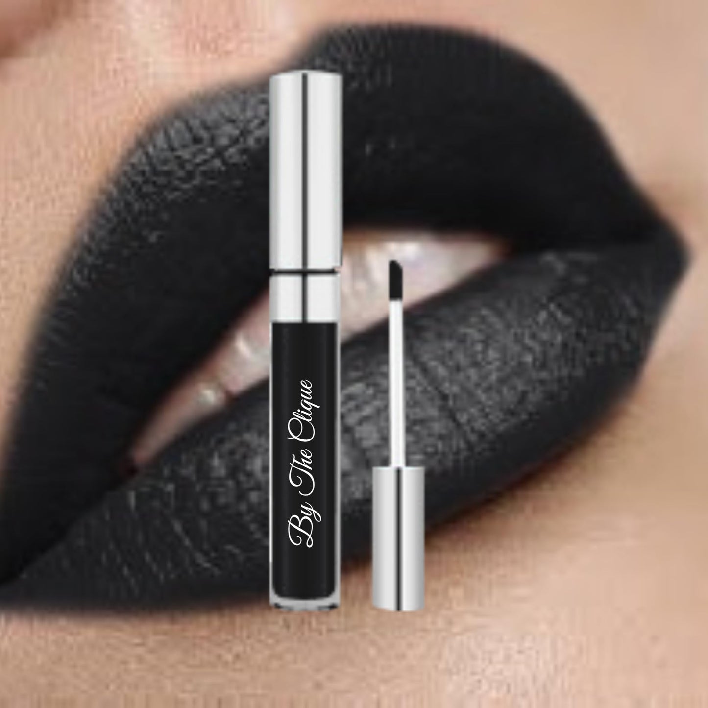By The Clique Premium Black Long Lasting Liquid Matte Lipstick | Noche Bella | Beautiful Night Lipstick For All Occasions | A Night Out | Goth | Beauty & Personal Care By The Clique
