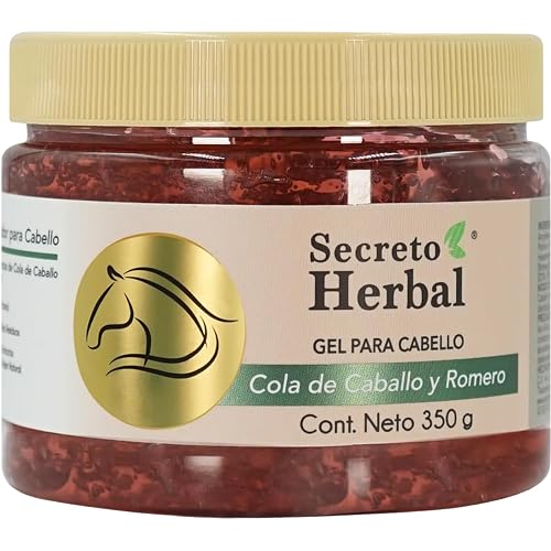 Tu Salud Plus Secreto Herbal Hair Gel 350g (12.34 oz) - Horsetail & Rosemary Styling Gel for Strong Hold, Shine & Frizz Control - Gel para Cabello Beauty & Personal Care Tu Salud Plus