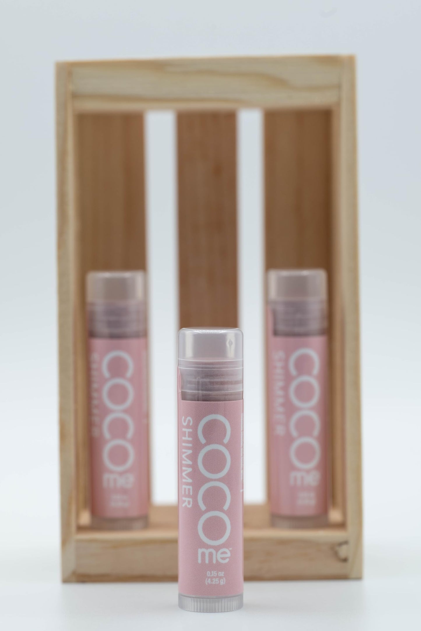 CocoMe Color Tinted Lip Balm (Shimmer) -All Natural Organic Coconut Oil and Beeswax for moisture and nourishment Beauty and Personal Care Coco Me