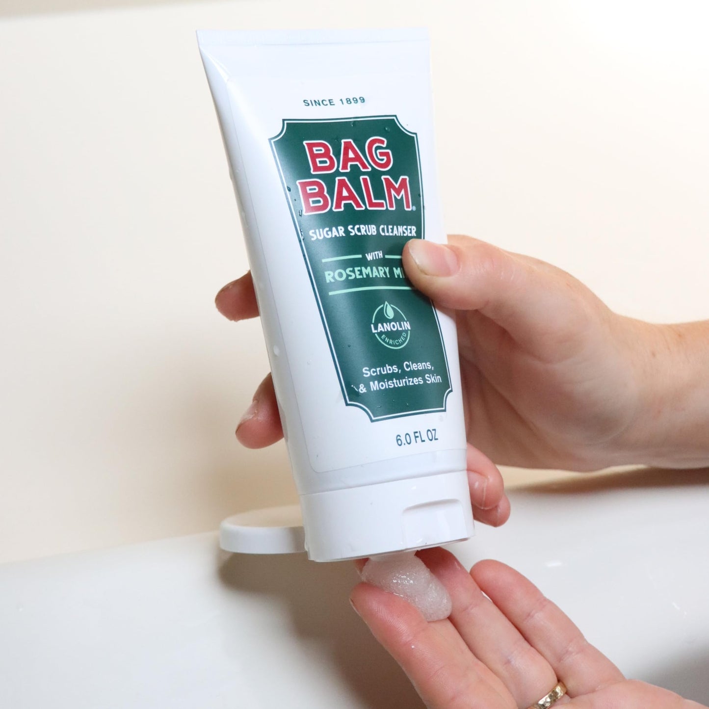 Bag Balm Vermont's Original Moisturizing Body Wash (6 Fl Oz (Pack of 2), Sugar Scrub) Beauty & Personal Care Bag Balm