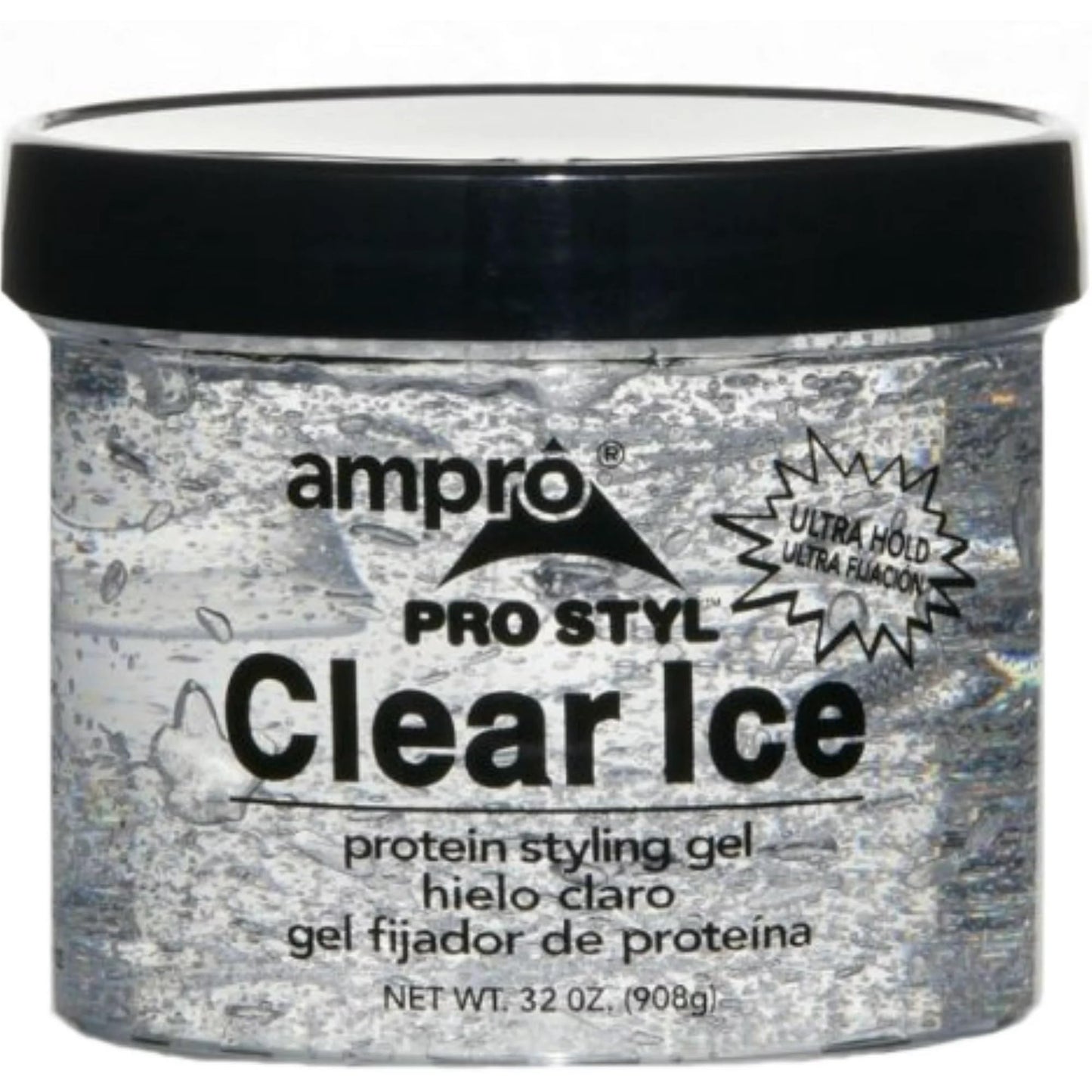 Ampro Pro Styl Clear Ice Protein Gel 32oz by AmPro Beauty and Personal Care AmPro