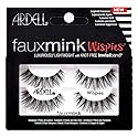 Ardell Faux Mink Wispies False Eyelashes, Light Volume, Short Length, Vegan Friendly, 2 Pairs (Pack of 1) Beauty & Personal Care Ardell