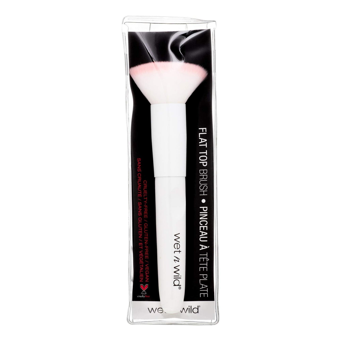 wet n wild Kabuki Brush, Flat Top for All Formulas, Densely-Packed Synthetic Bristles, Ergonomic Handle for Comfortable Control Beauty & Personal Care wet n wild