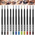 KAIQIKAIXI 12 Kinds Of Color Eyeliner Pen, Eyebrow,Eye Shadow Pencil, Lip Line Pen, Eyelid Pad, Pencil Makeup Set Tool 12PCS (Multicolor) Beauty & Personal Care KAIQIKAIXI