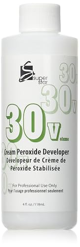 Super Star Stabilized Cream Peroxide Developer, 30v Hc-50306 Beauty & Personal Care Super Star