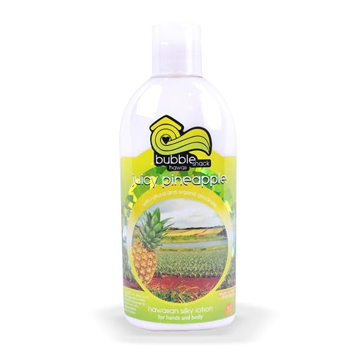 Bubble Shack Juicy Pineapple Body Lotion, 8oz Beauty & Personal Care Bubble Shack Hawaii