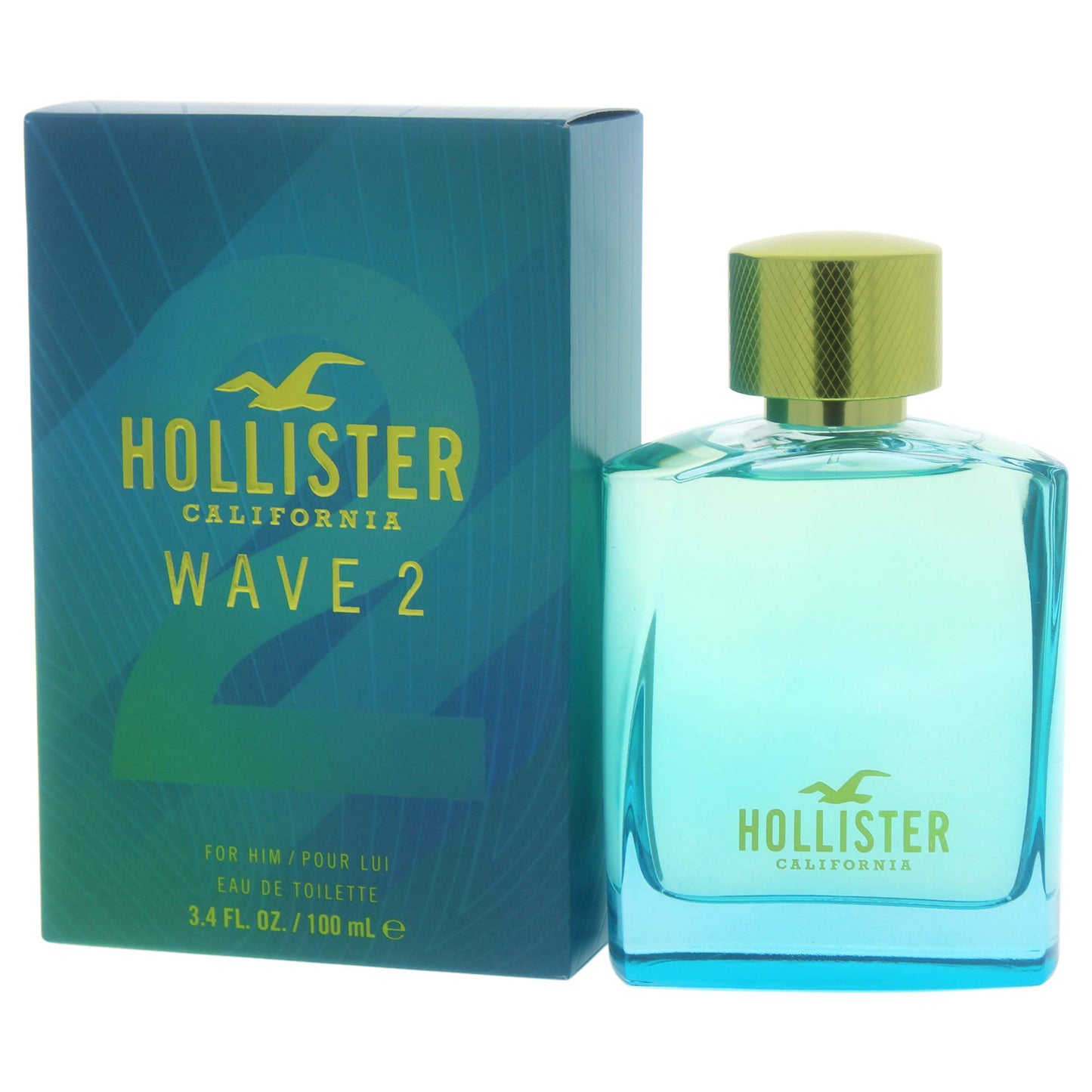Hollister Wave 2, Eau de Toilette Spray, Men, 3.4 Ounce Beauty & Personal Care Hollister