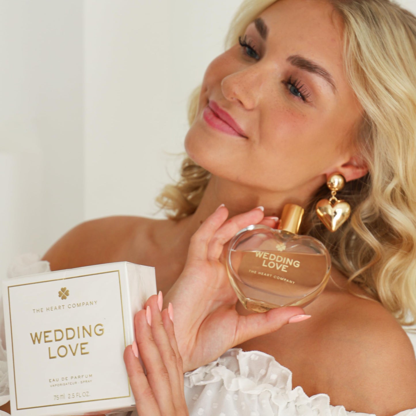 THE HEART COMPANY WEDDING LOVE Perfume for women | Fruity Sweet Women's Fragrance | Bridal Shower Gift | Wedding Gift for Bride | Vegan & Cruelty-Free Beauty & Personal Care THE HEART COMPANY