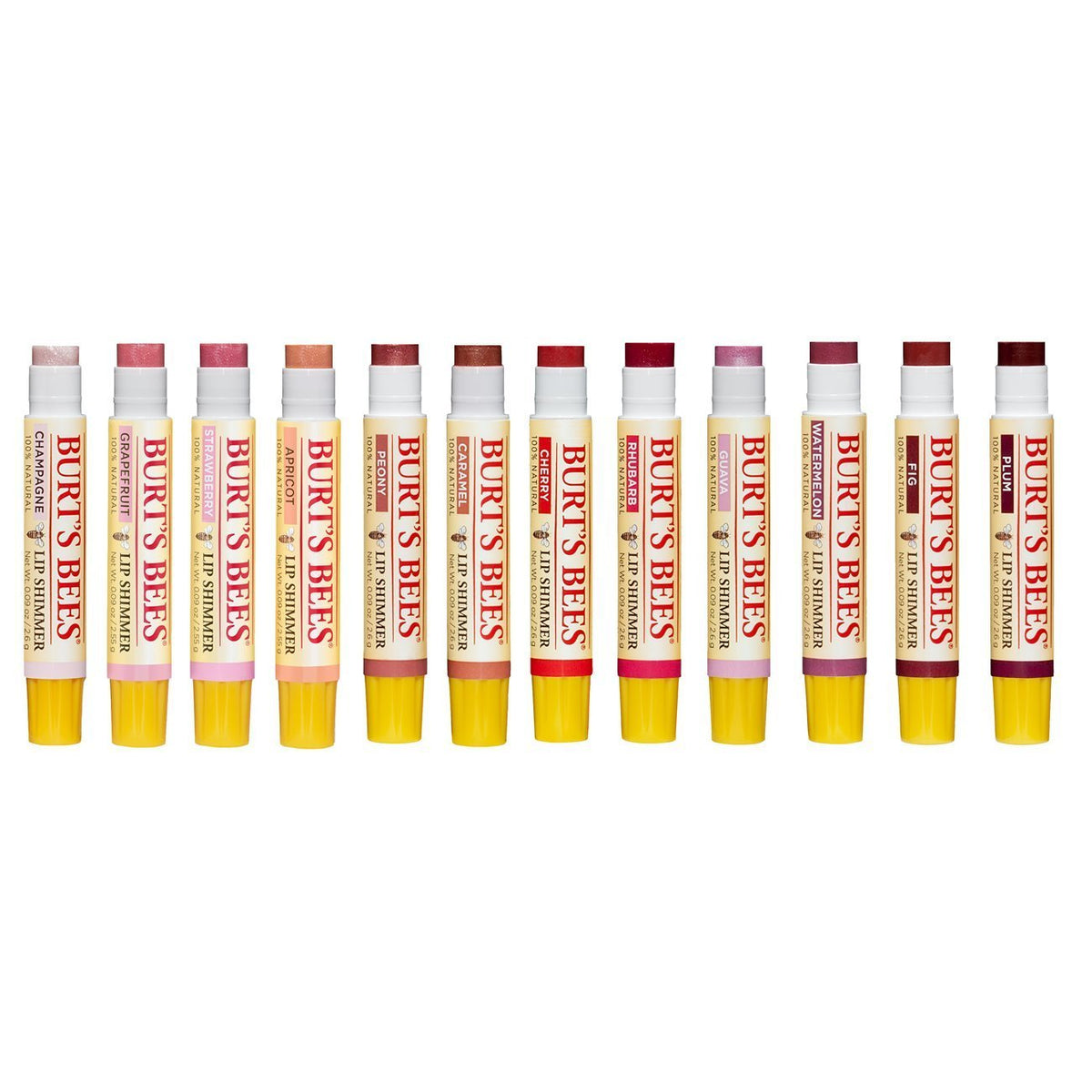 Burt's Bees 100% Natural Moisturizing Lip Shimmer, Guava, 1 Tube Beauty & Personal Care Burt's Bees