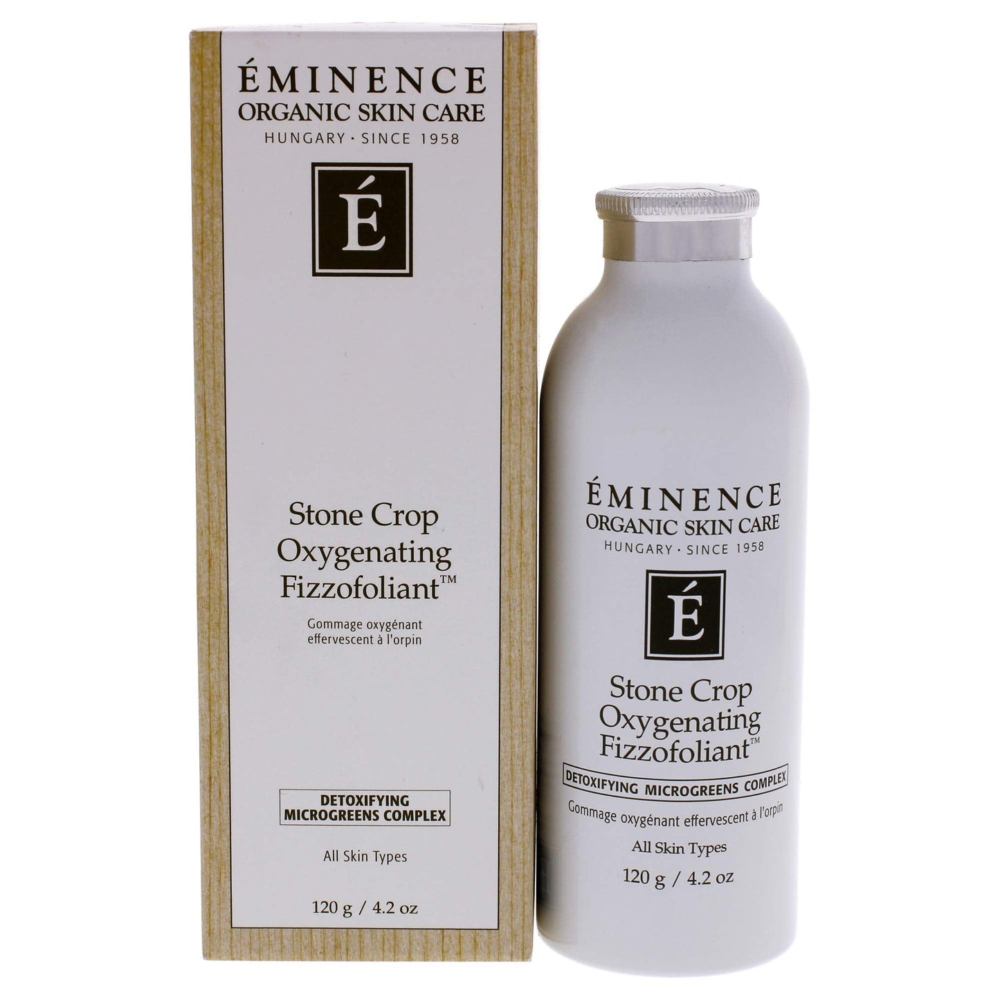 Stone Crop Oxygenating Fizzofoliant by Eminence for Unisex - 4.2 oz Exfoliator Beauty & Personal Care Eminence