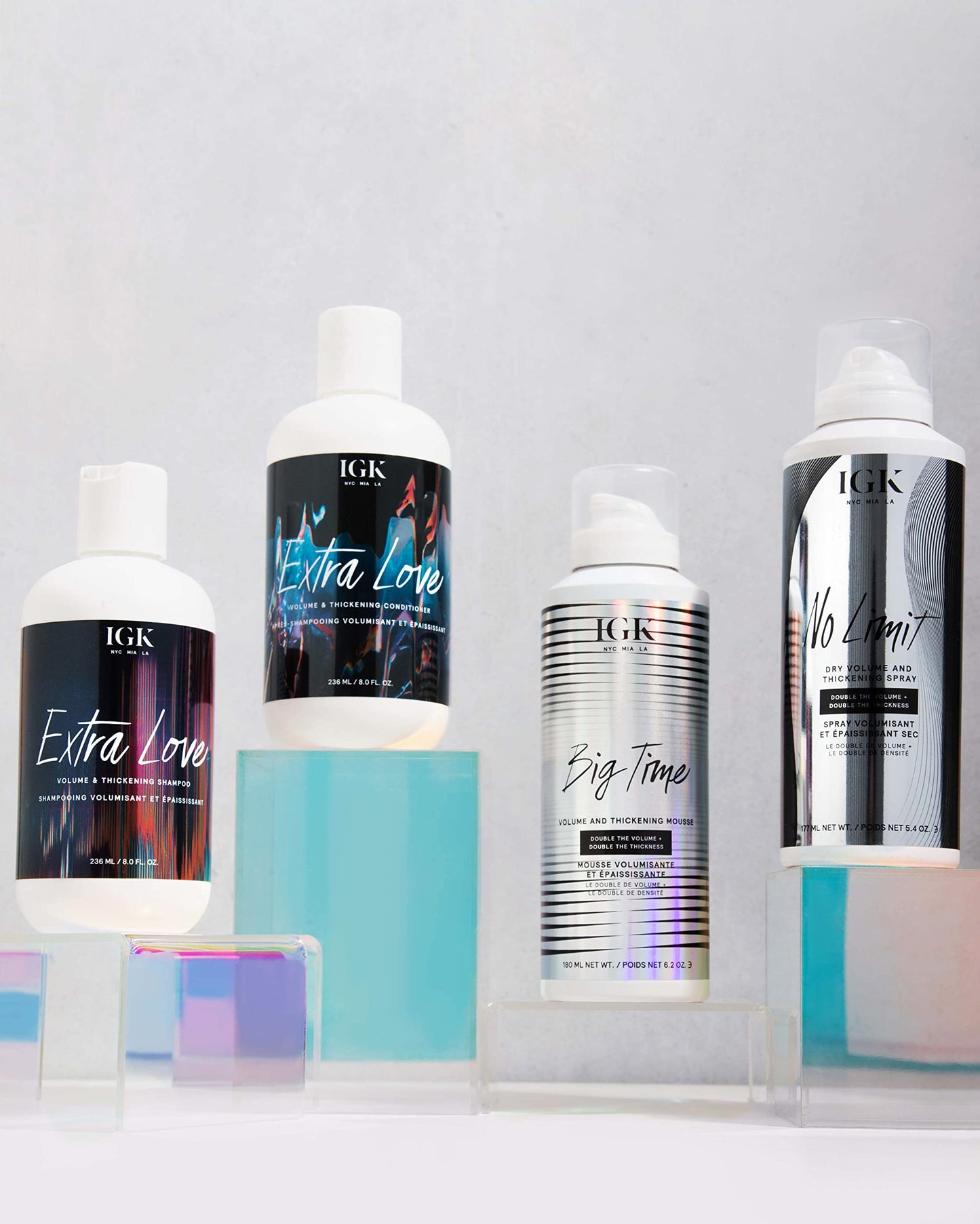 IGK NO LIMIT Dry Volume & Thickening Spray | Touchable + Fullness + Hold | Vegan + Cruelty Free| 5.4 Oz Beauty & Personal Care IGK