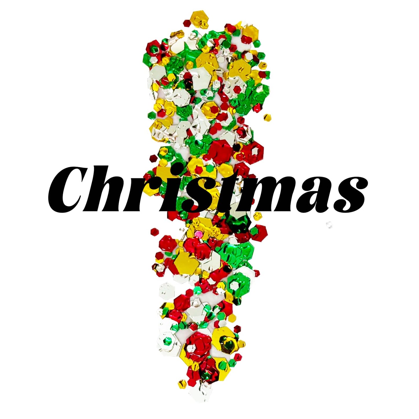 Christmas Glitter Gel for Body, Face, Hair and Lip, Color Changing Glitter Gel Under Light (Christmas) Beauty & Personal Care CiikDux