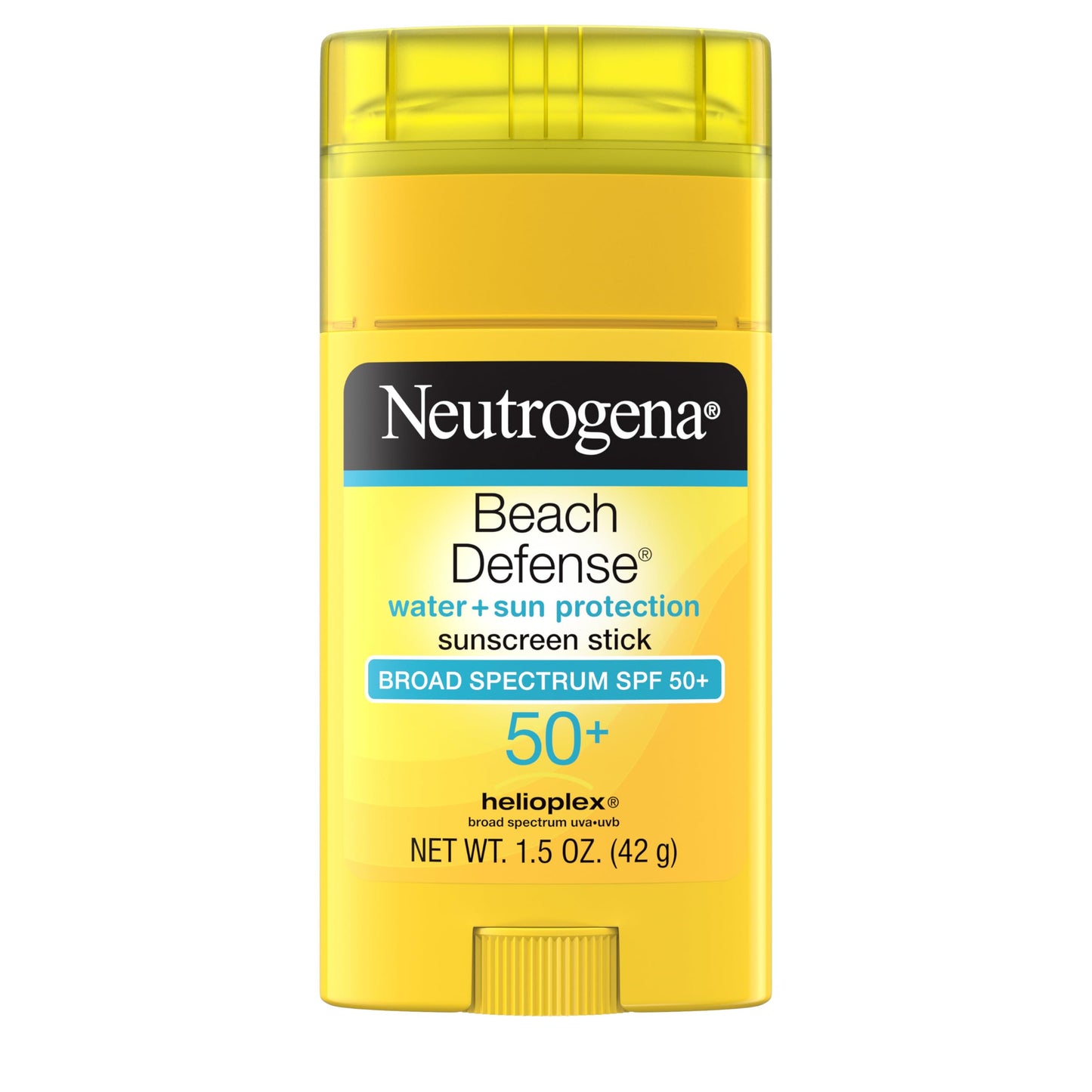 Neutrogena Beach Defense Sunscreen Stick SPF 50, Broad Spectrum Sun Protection for Face & Body, Water-Resistant, Non-Greasy Formula, Travel Size Beauty & Personal Care Neutrogena
