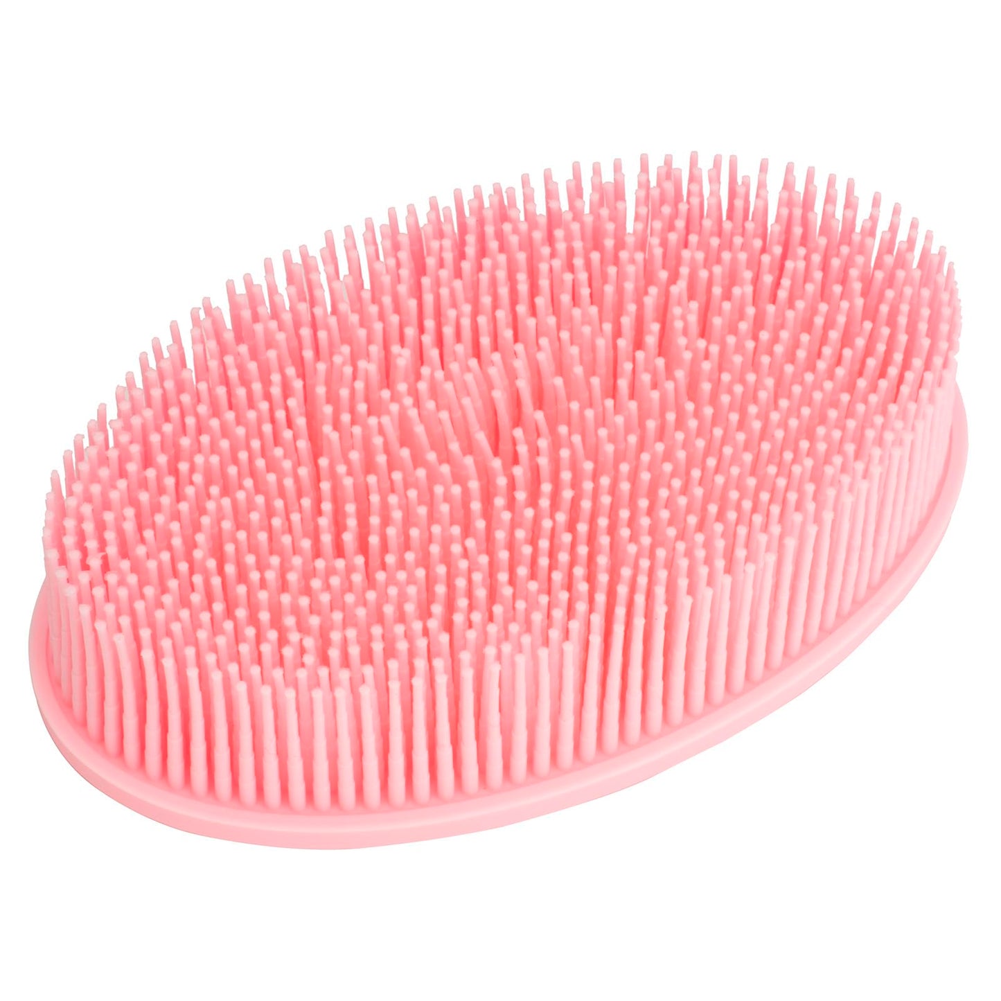 DNC Exfoliating Silicone Body Scrubber Shower Bath Body Brush Easy to Clean, Lathers Well, Eco Friendly (Pink) Beauty & Personal Care DNC