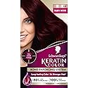 Schwarzkopf Keratin Permanent Hair Dye Cream, 1.8 Ruby Noir, Professional Quality Color for Up to 100% Gray Coverage, Bond Enforcing System Beauty & Personal Care Schwarzkopf