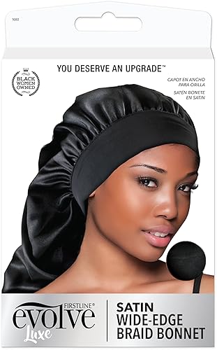 Evolve Braid Bonnet (Black) Beauty & Personal Care Evolve