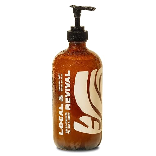 Local Revival Tallow and Honey Body Wash - Unscented - Beef Tallow with Honey, Olive Oil, Shea Butter and Jojoba Oil - Moisturizing Body Wash for Men Beauty & Personal Care Local Revival