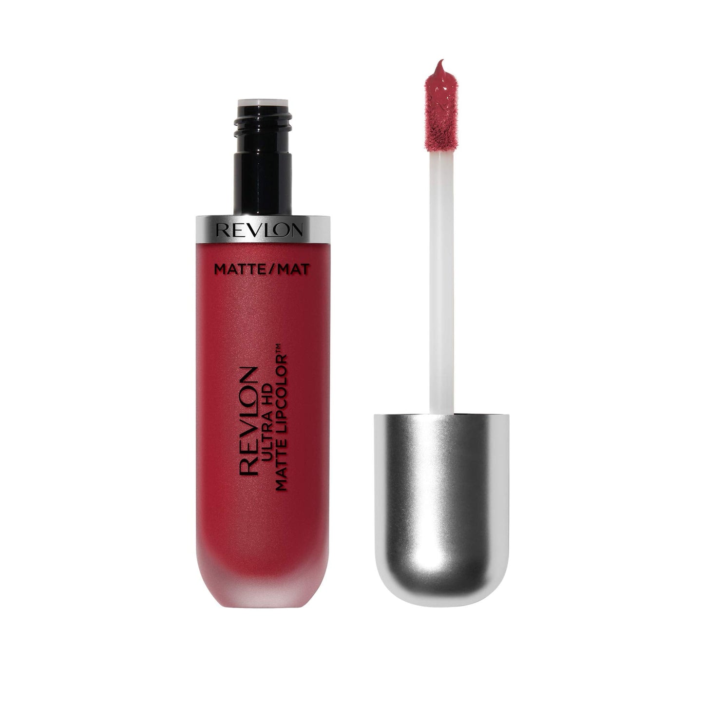 Revlon Ultra HD Matte Lipcolor, Velvety Lightweight Matte Liquid Lipstick in Red / Coral, Passion (635), 0.2 oz Beauty & Personal Care REVLON