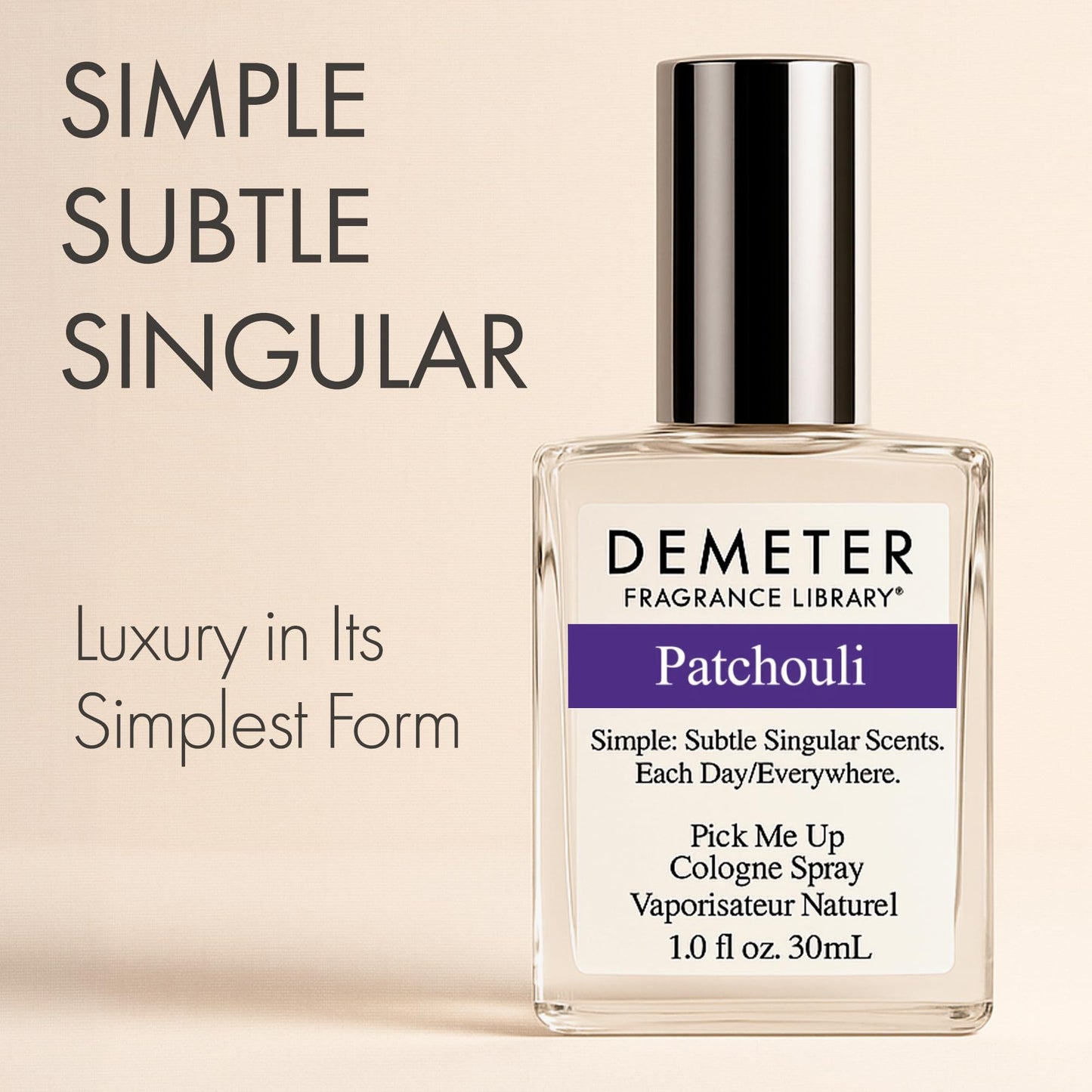 DEMETER Natural Perfume Spray Cologne for Women, Patchouli, 1 oz Beauty & Personal Care DEMETER