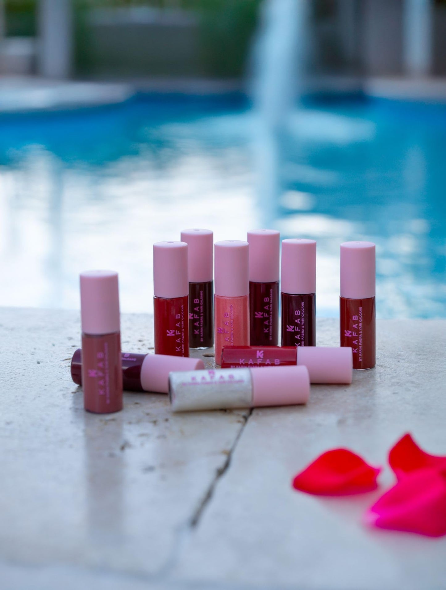 KAFAB Wine Party Lipgloss - A juicy, wine-inspired gloss for bold, social beauty lovers, perfect for nights out, wine tastings, and glam moments Beauty & Personal Care KAFAB